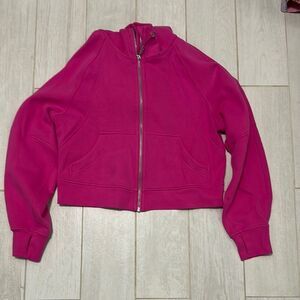 Lululemon XS/S new pink zip up jacket